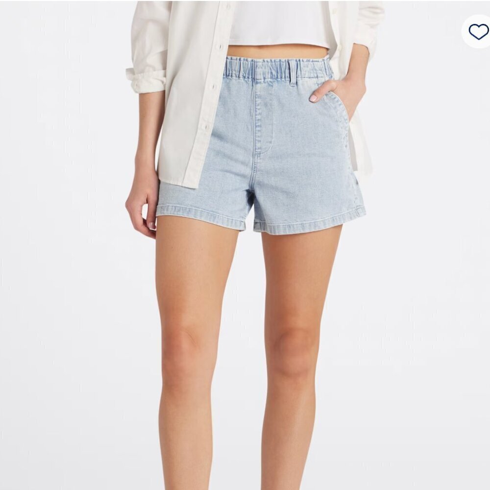 Cosmic Blue Love CelineRise Relaxed Short